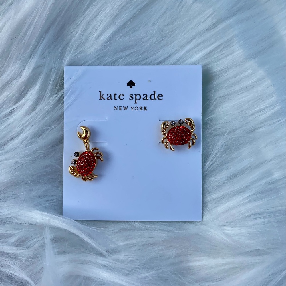 NWT Kate Spade Shore Thing Crab Studs